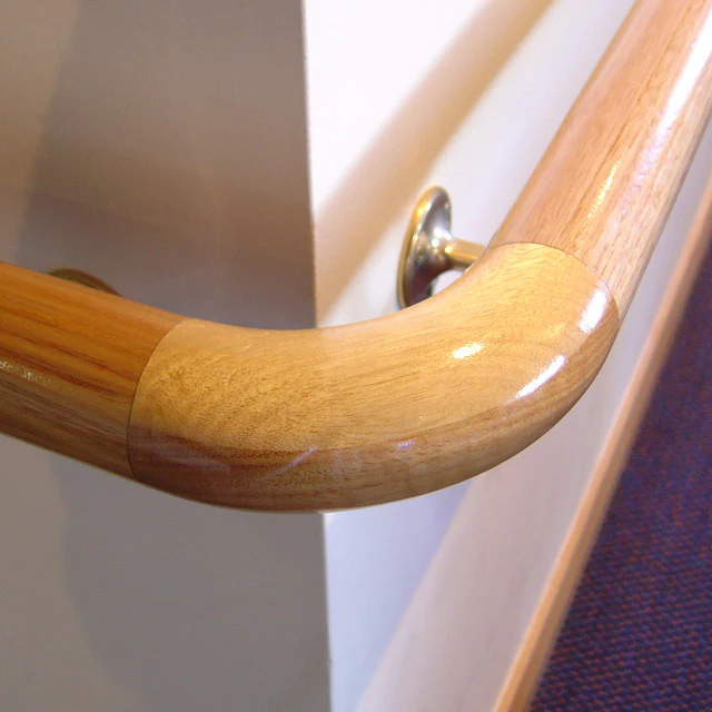 90 deg Small Bend for Ezirail 50mm Full Round (Vic Ash) - Image 3