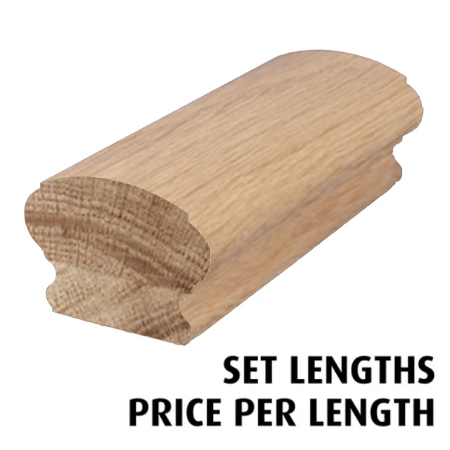 Prestige Handrail (American Oak) - Set Lengths - Image 2