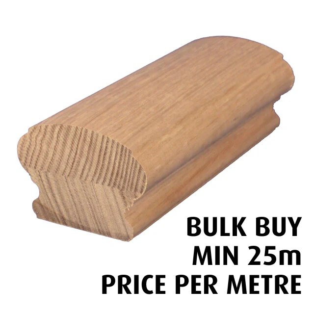 Prestige Handrail (Vic Ash) - Bulk Buy / Random Lengths - Image 2