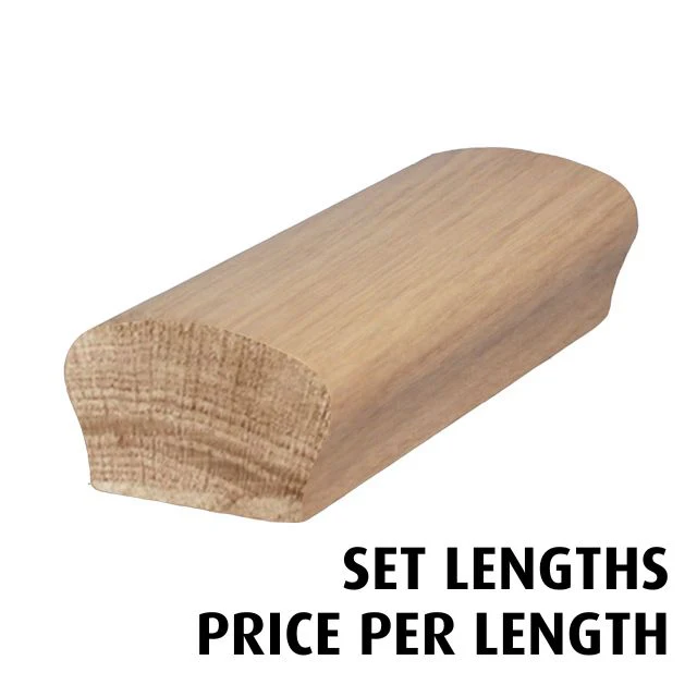 Victorian Handrail (American Oak) - Set Lengths - Image 2