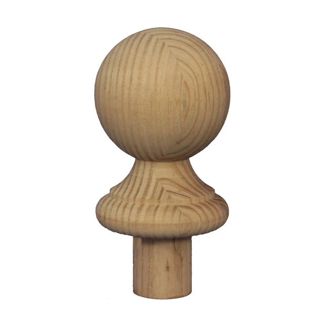 Ball Tops for Stairs for 90sq Posts (American Oak)