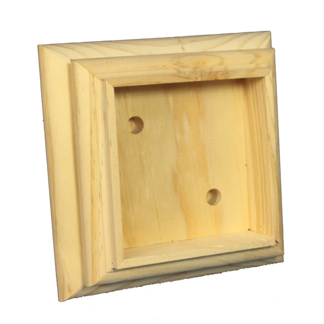 Scallop Tops for Stairs for 90sq Posts (Pine) - Image 2