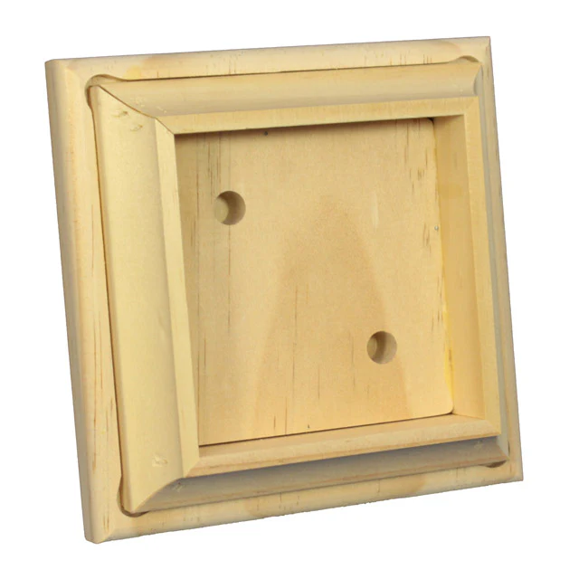 Pyramid Tops for Stairs for 90sq Posts (Pine) - Image 2