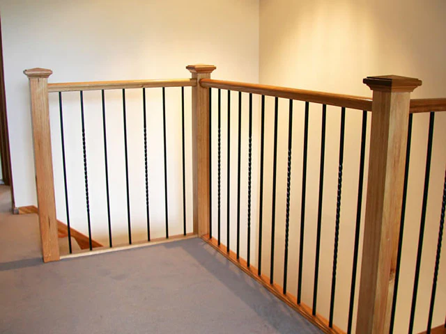 Pyramid Tops for Stairs for 90sq Posts (Vic Ash) - Image 3