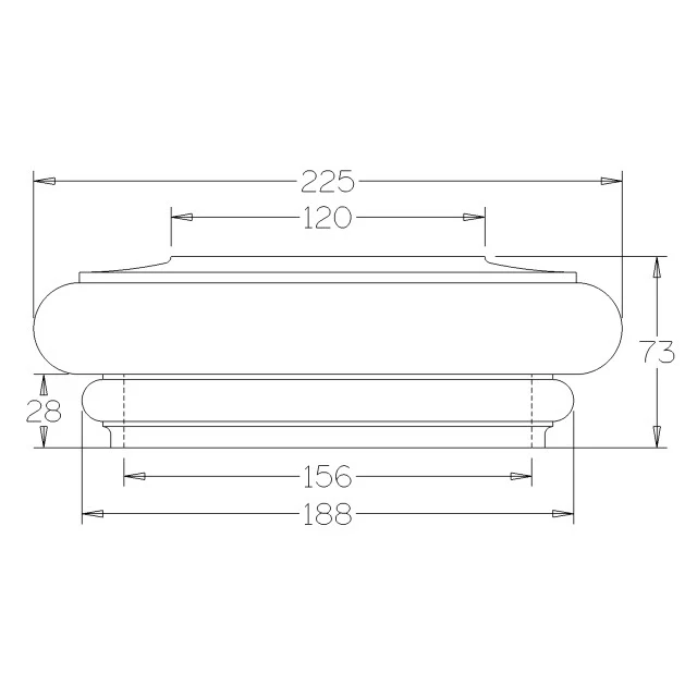 Scallop Tops for Stairs for 155sq Posts (American Oak) - Image 3