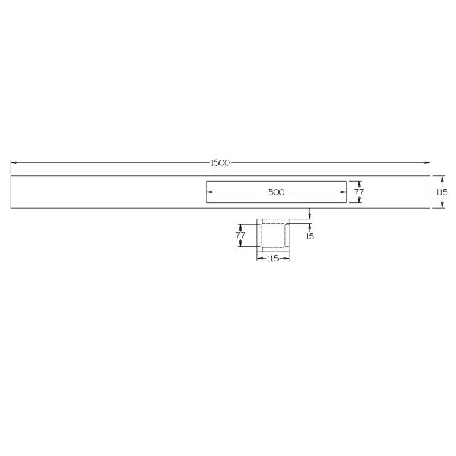 Prestige Plain Stair Posts with Recess 1500x115sq (Pine) - Image 4