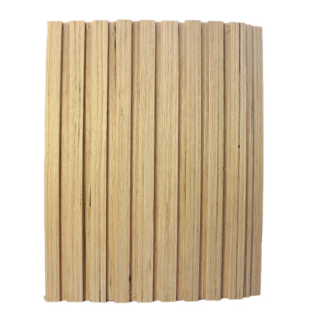 75mm "Forest" Timber Wall Panelling in White Gum (Quarter Sawn) - Image 3