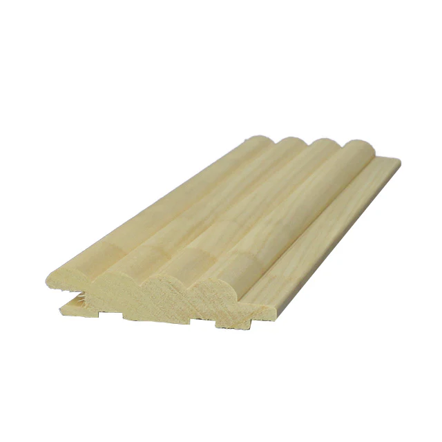 75mm "Ripple" Timber Wall Panelling in Pine - Image 2