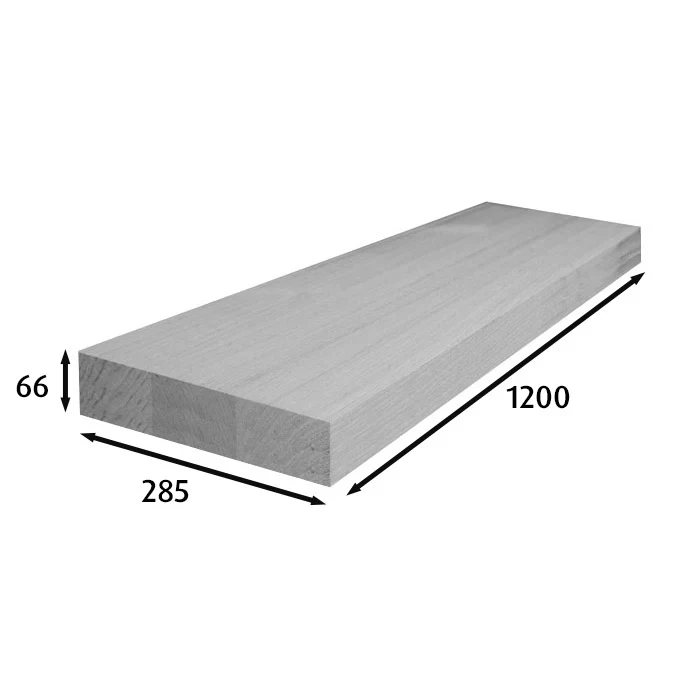 1200x285x66mm Stair Treads (Blackbutt EWP) - Image 4
