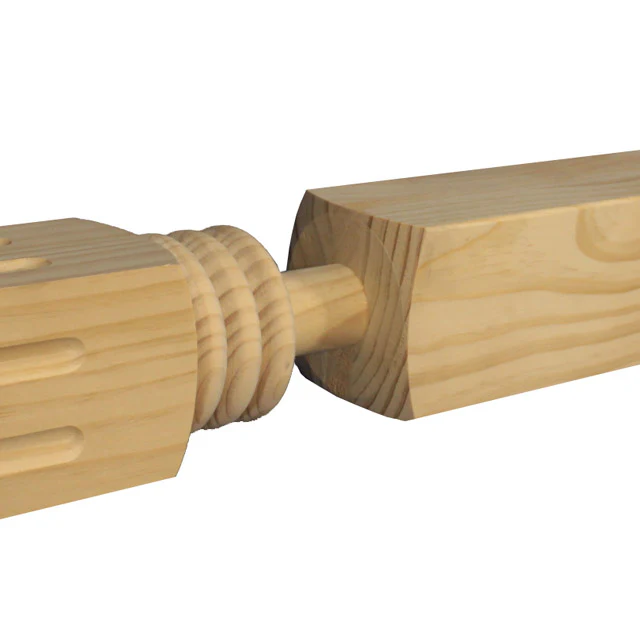 970mm Extension Timber Stair Posts (American Oak) - Image 3