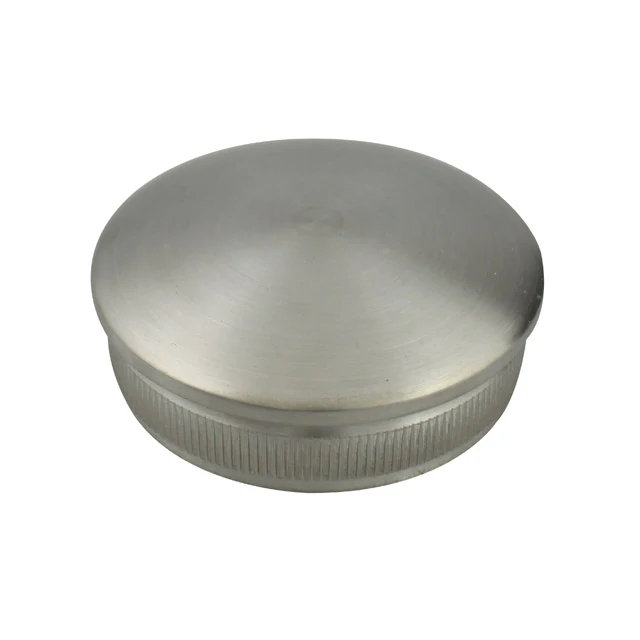 Radiused End Cap for 50.8 Round Satin Tube - Image 2