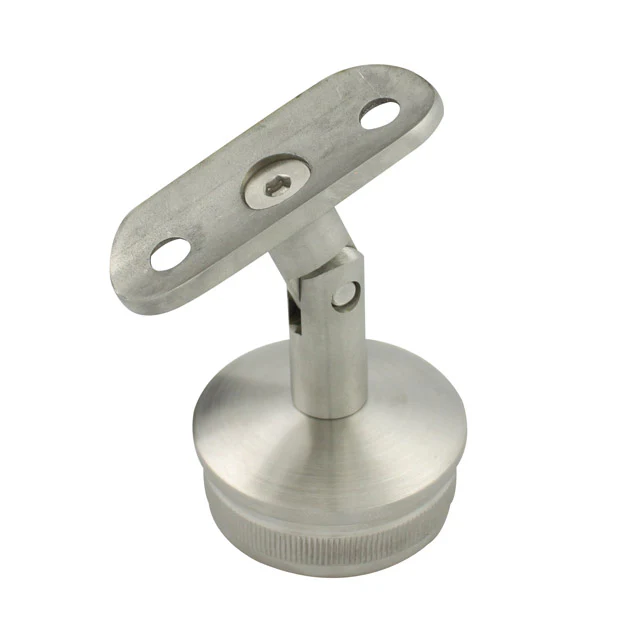 Round Rail Adjustable Support for 50.8 Rnd Satin Tube