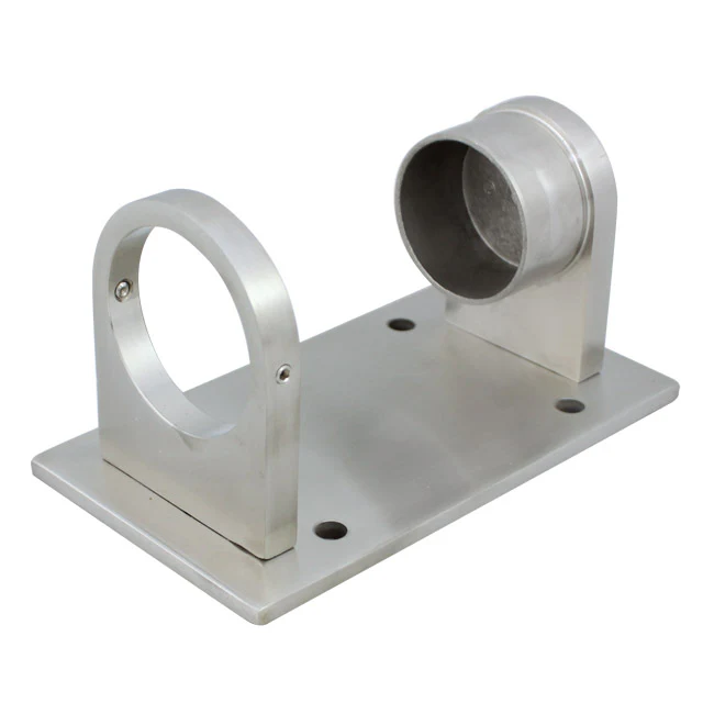 Side Mount Wall Bracket for 50.8 Round Satin Tube - Image 2