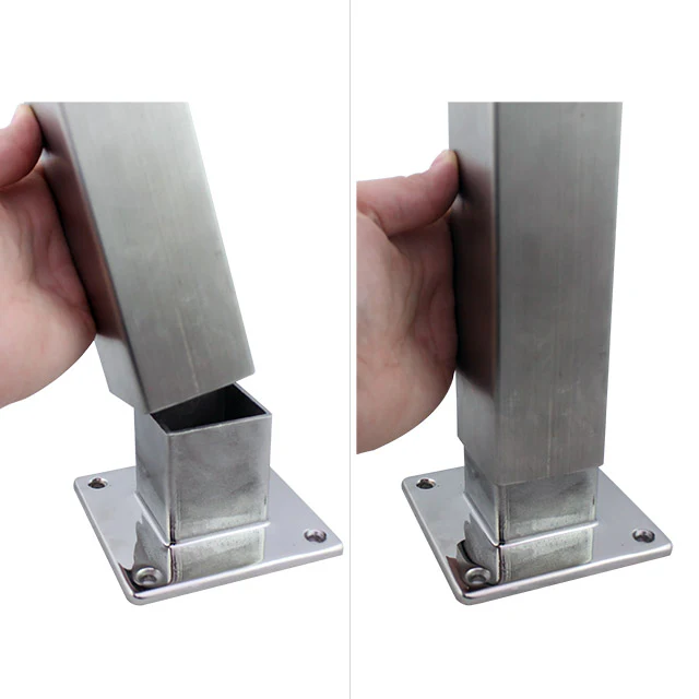 Base Plate (Internal Fit) for 50 Square Tube - Image 2