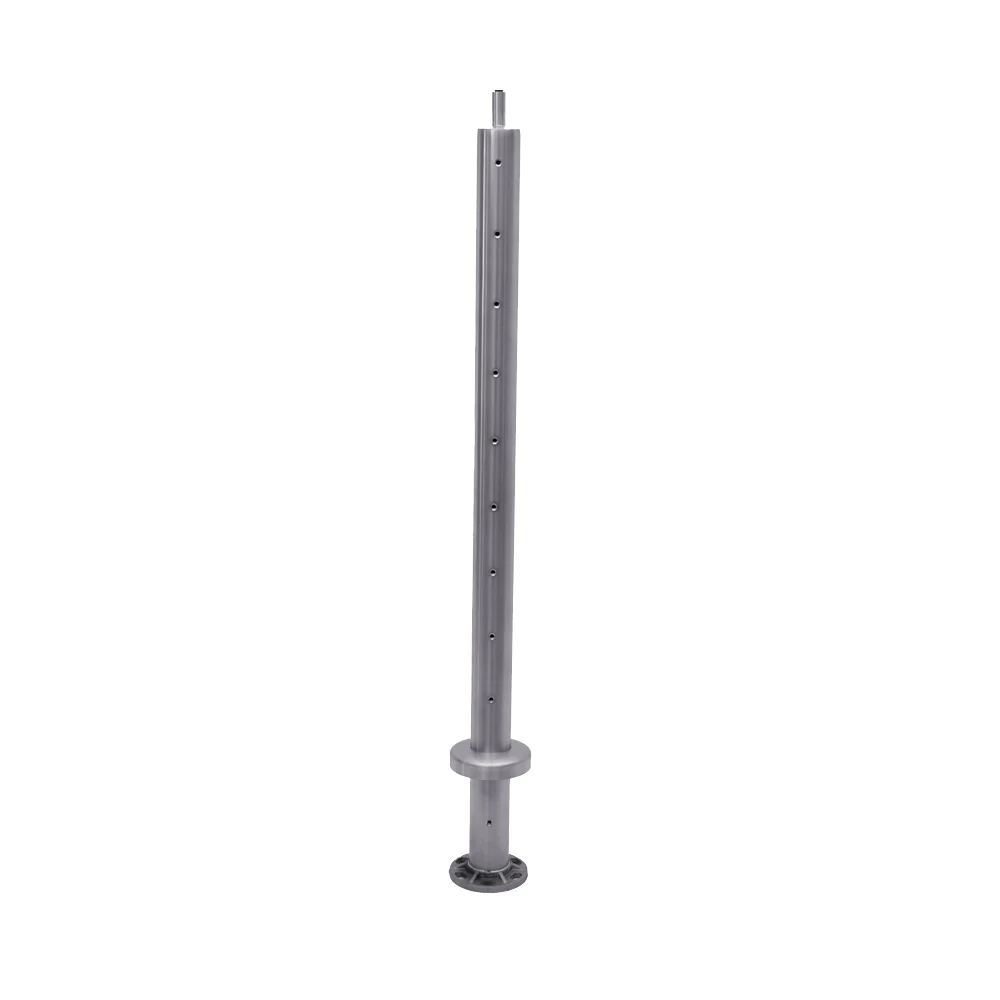 Round End Post for Horizontal Balustrade - Satin
