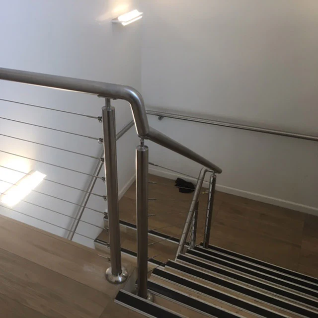 Round End Post for Horizontal Balustrade - Mirror - Image 6