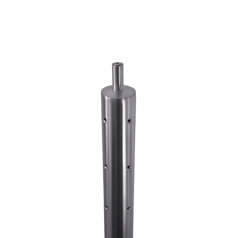 Round Corner Post for Horizontal Balustrade - Satin - Image 4