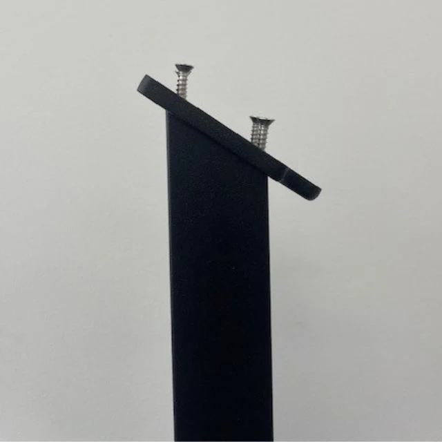 Plain Post for Angled Balustrade - Black - Image 4