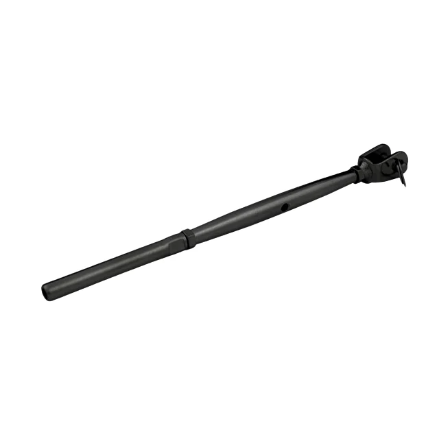 Long Fork Bottle Screw BLACK - 3.2mm Wire (Hydraulic Swager)