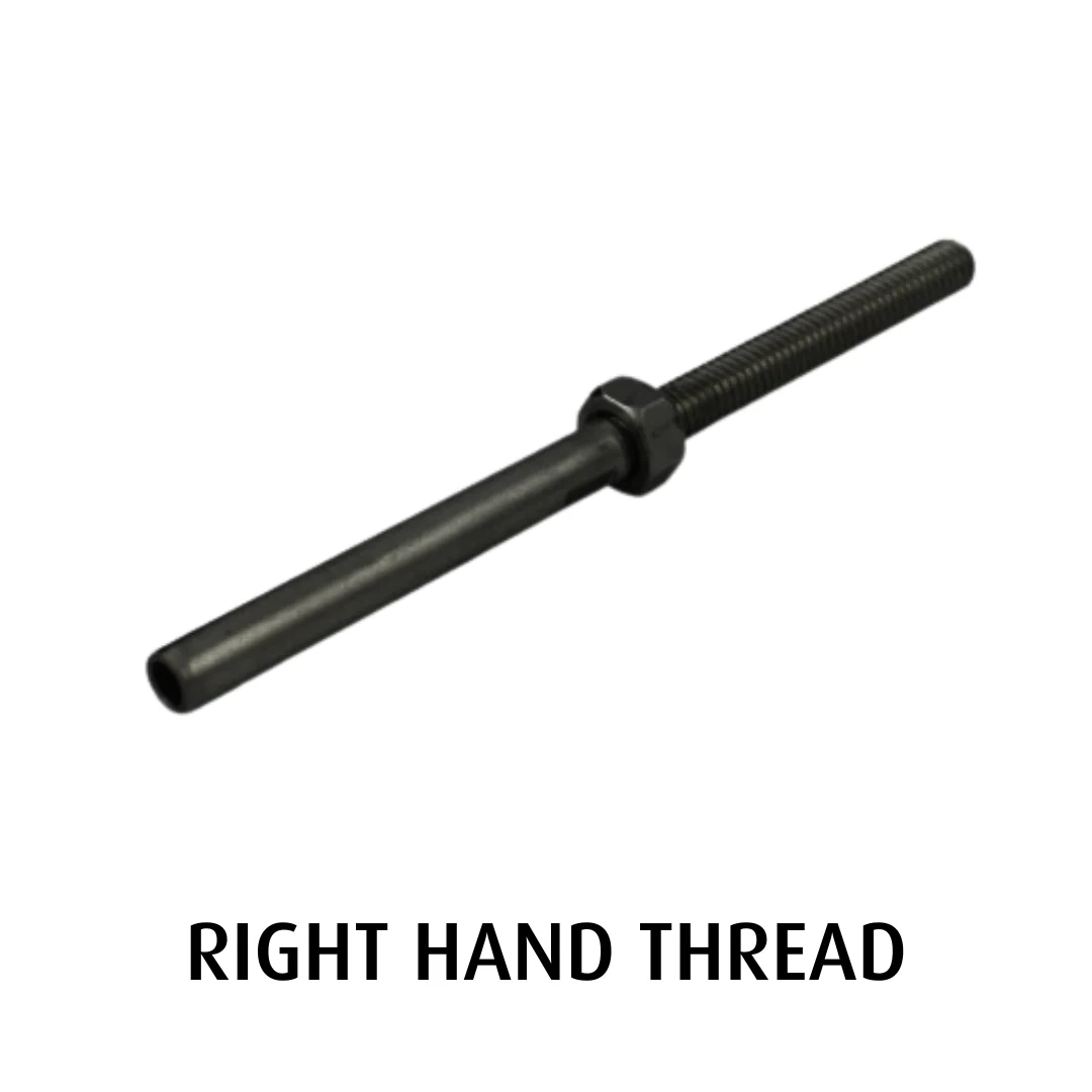 Thread M6 Terminal (Right Hand) BLACK - 3.2mm Wire - Image 2