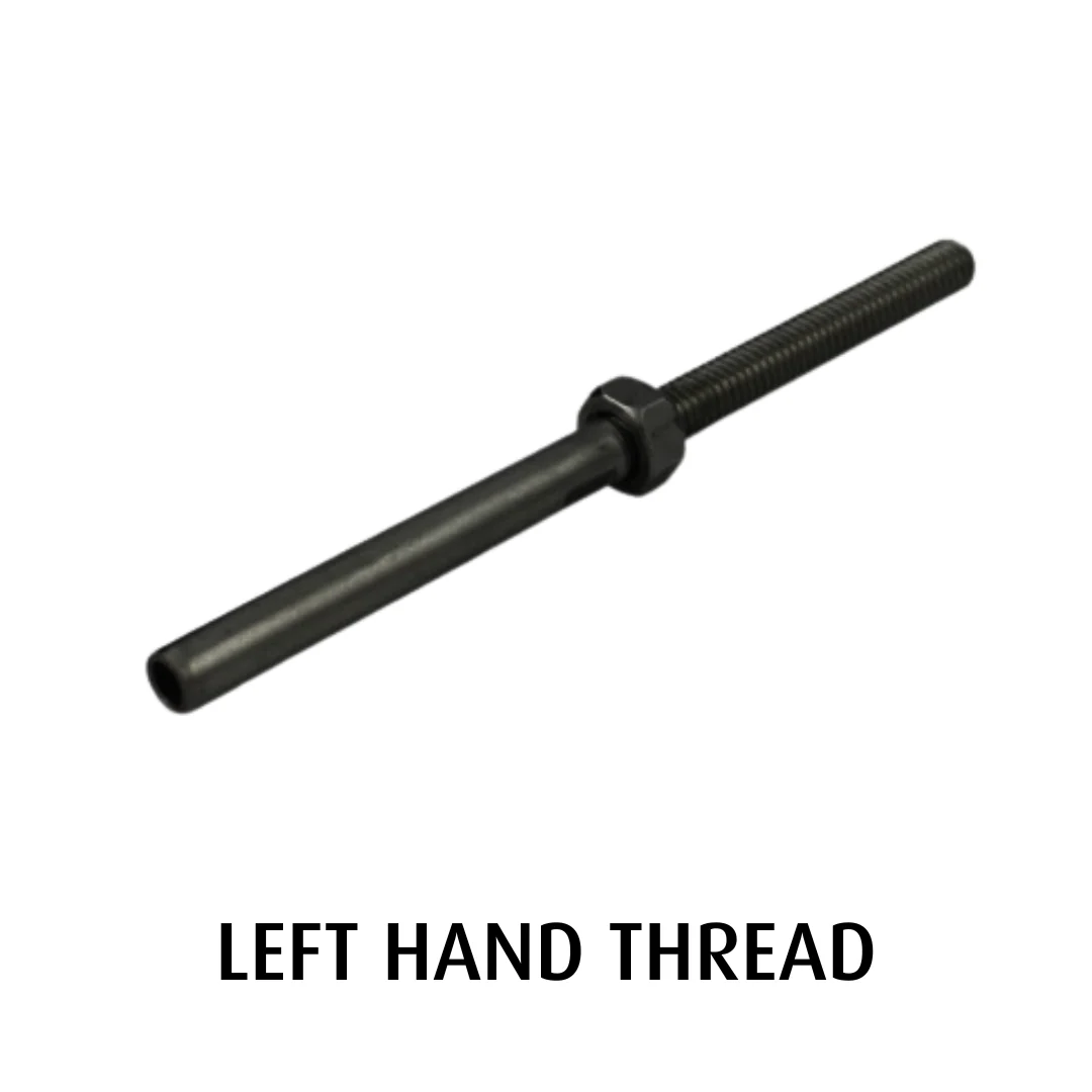 Thread M6 Terminal (Left Hand) BLACK - 3.2mm Wire - Image 2