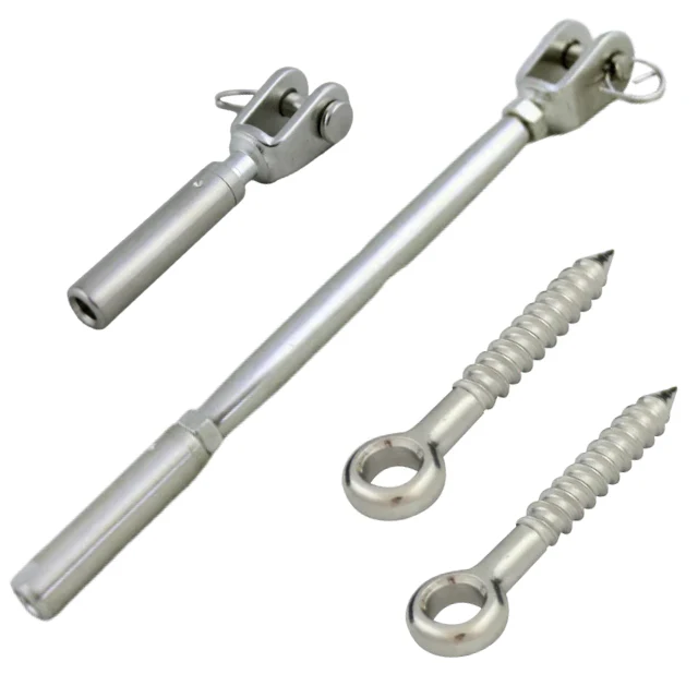 Swageless Stainless Wire Balustrading Kit XA