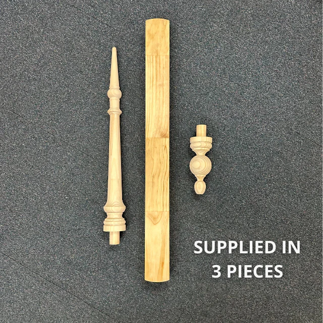 Turned "Edwardian" Roof Finials 1880x90sq - Image 3